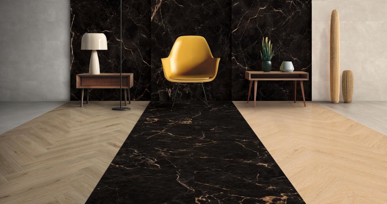 Create without limits! Discover new Creation collection, where the natural beauty of wood and stone combines with modern designs to create spaces with style and harmony.